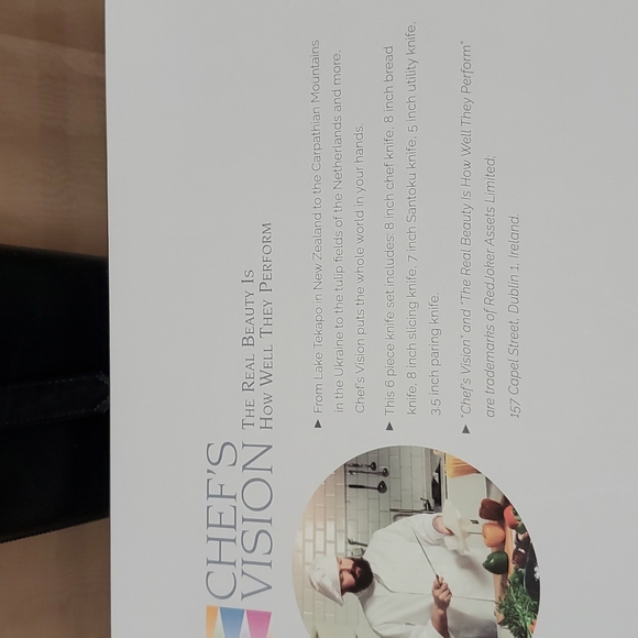 BRAND NEW, Set of chef knives, never used - Picture 7 of 7